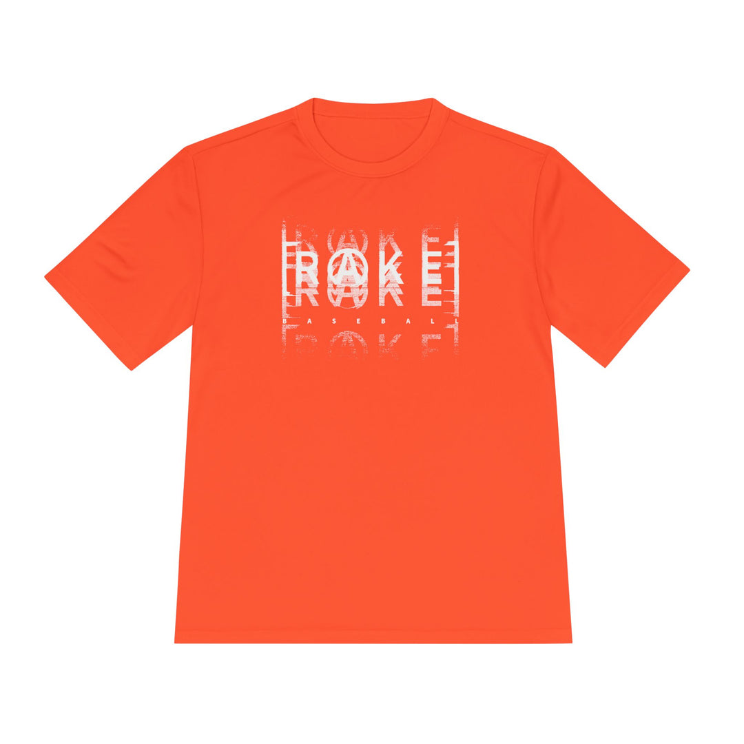 Rake A Graphic Dry Fit Tee - Rake Baseball Company - RAKE BASEBALL | BASEBALL T-SHIRT | BASEBALL CLOTHING | GOOD VIBES ONLY
