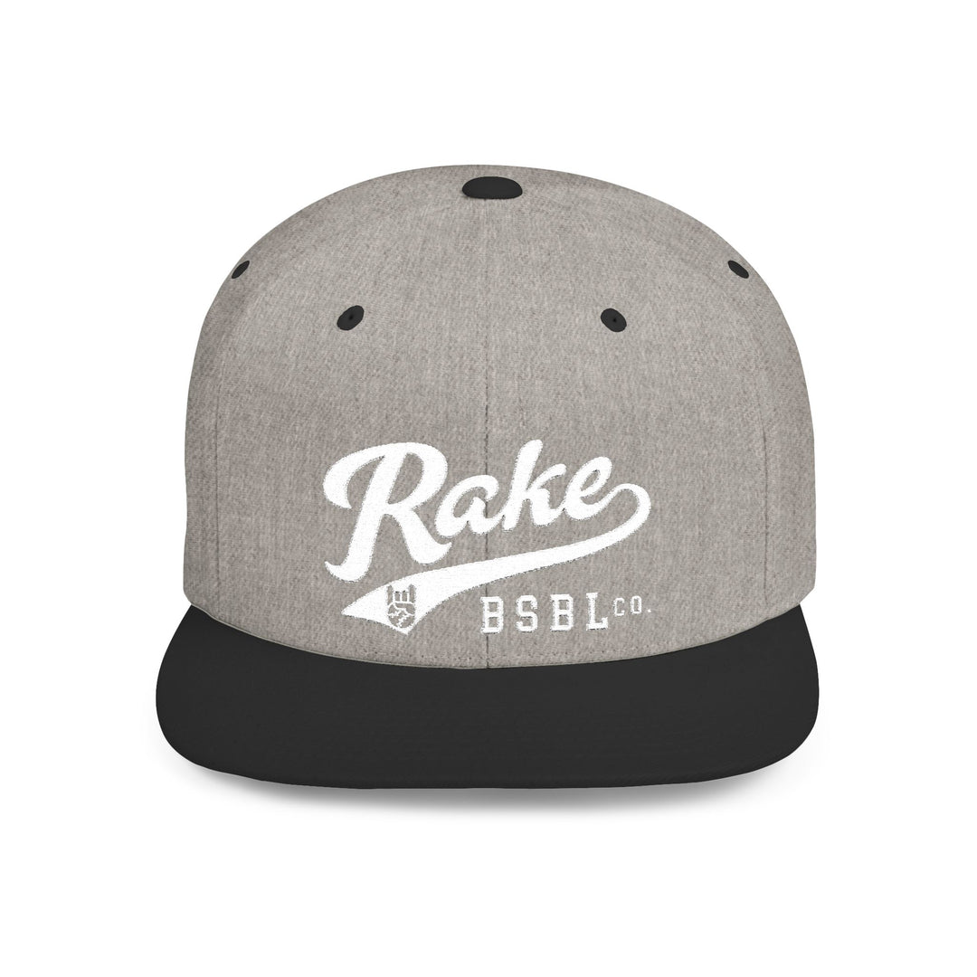 Rake Script Snapback Hat