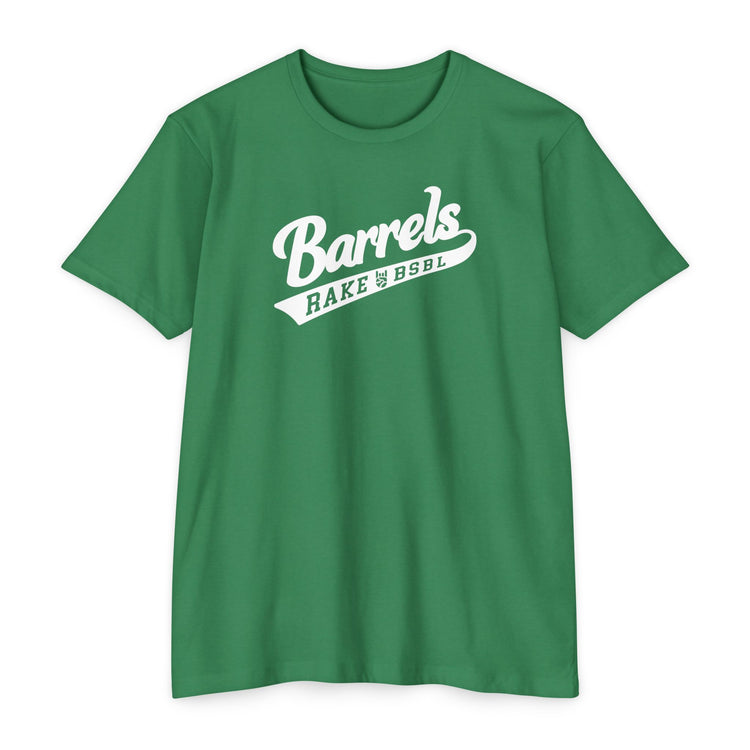 Barrels Tee - Rake Baseball Company - RAKE BASEBALL | BASEBALL T-SHIRT | BASEBALL CLOTHING | GOOD VIBES ONLY