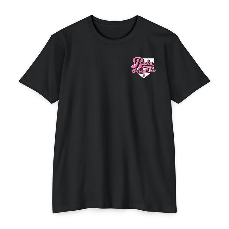 Rake Softball Co. Tee - Rake Baseball Company - RAKE BASEBALL | BASEBALL T-SHIRT | BASEBALL CLOTHING | GOOD VIBES ONLY