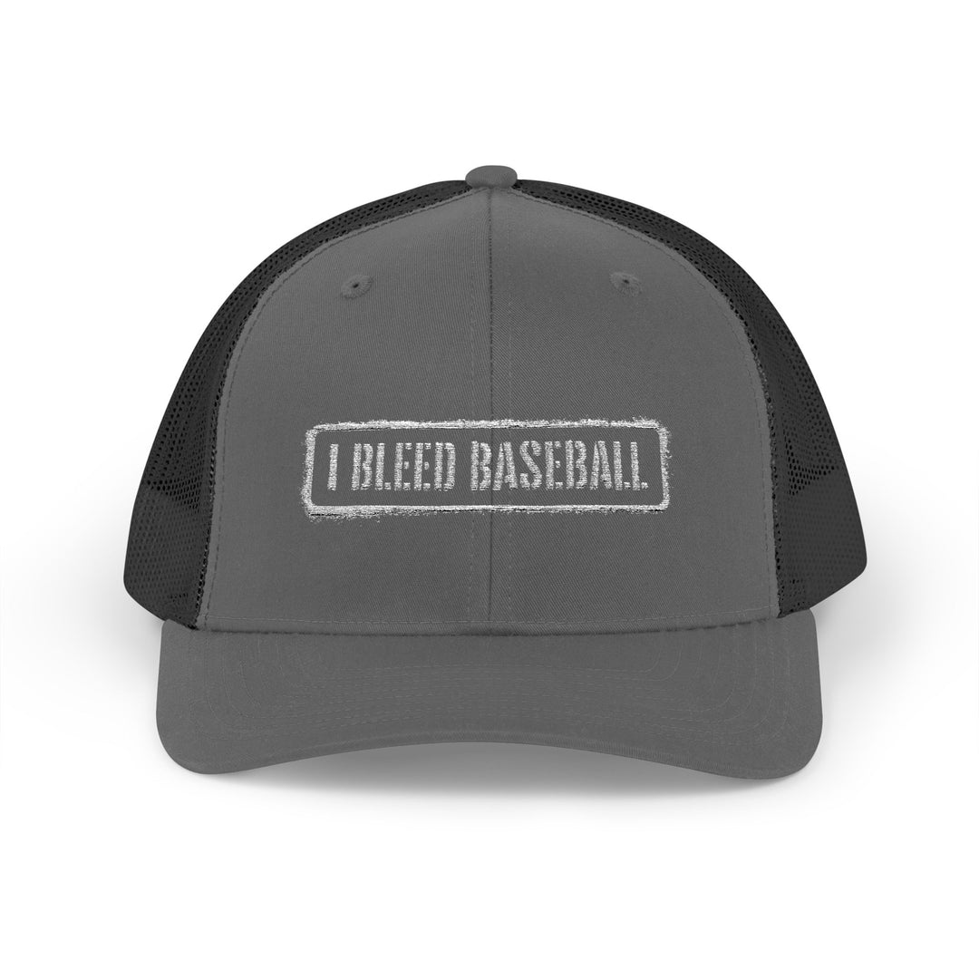 I Bleed Baseball Snapback Trucker Cap
