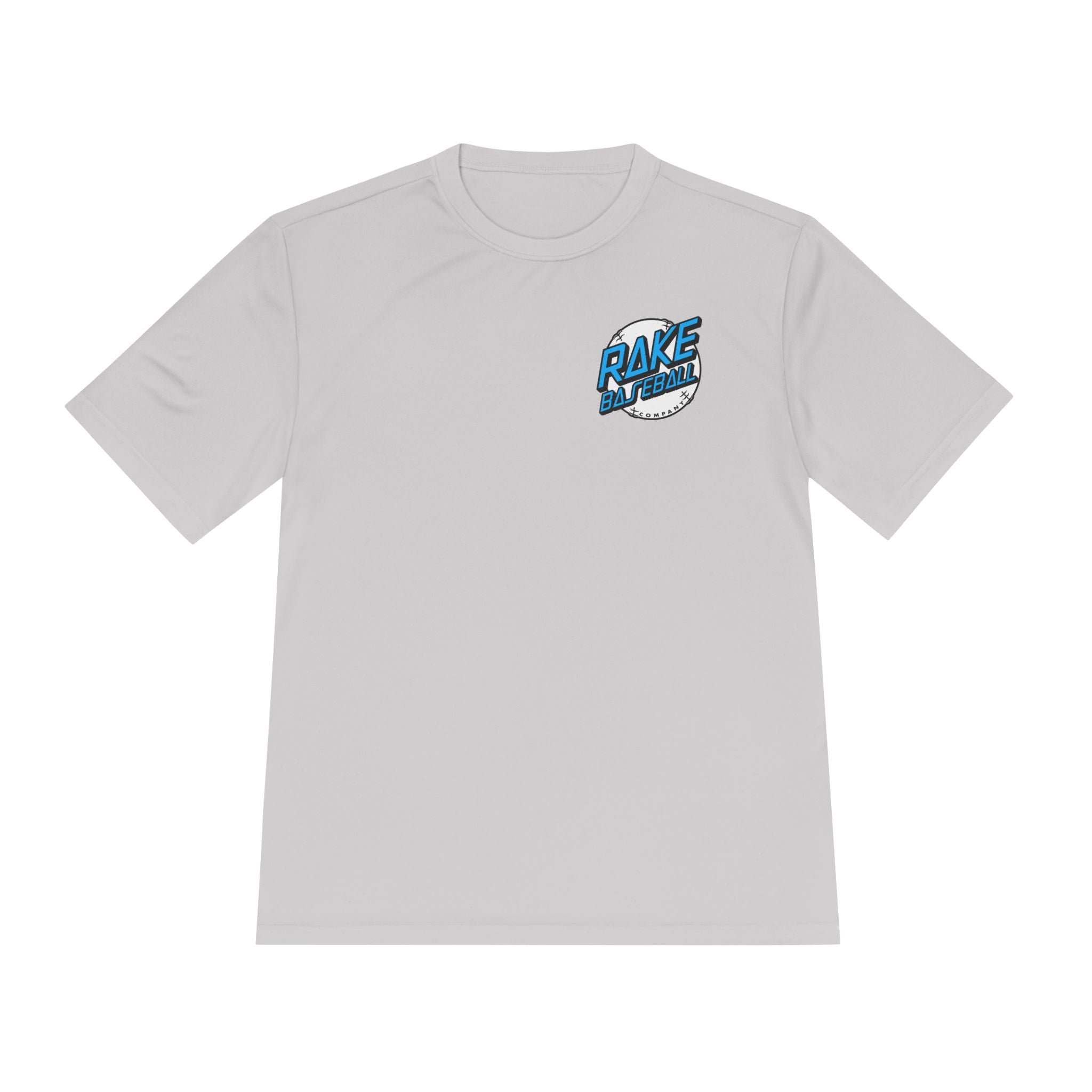 Rake Dot Dry Fit Tee - Rake Baseball Company - RAKE BASEBALL | BASEBALL T-SHIRT | BASEBALL CLOTHING | GOOD VIBES ONLY