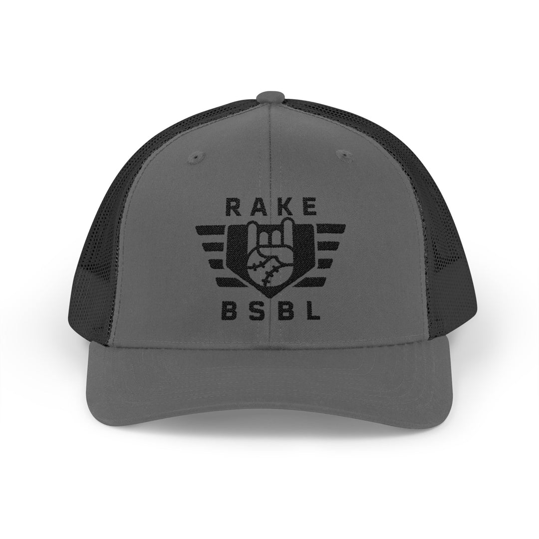 Rake Flag Snapback Trucker Cap