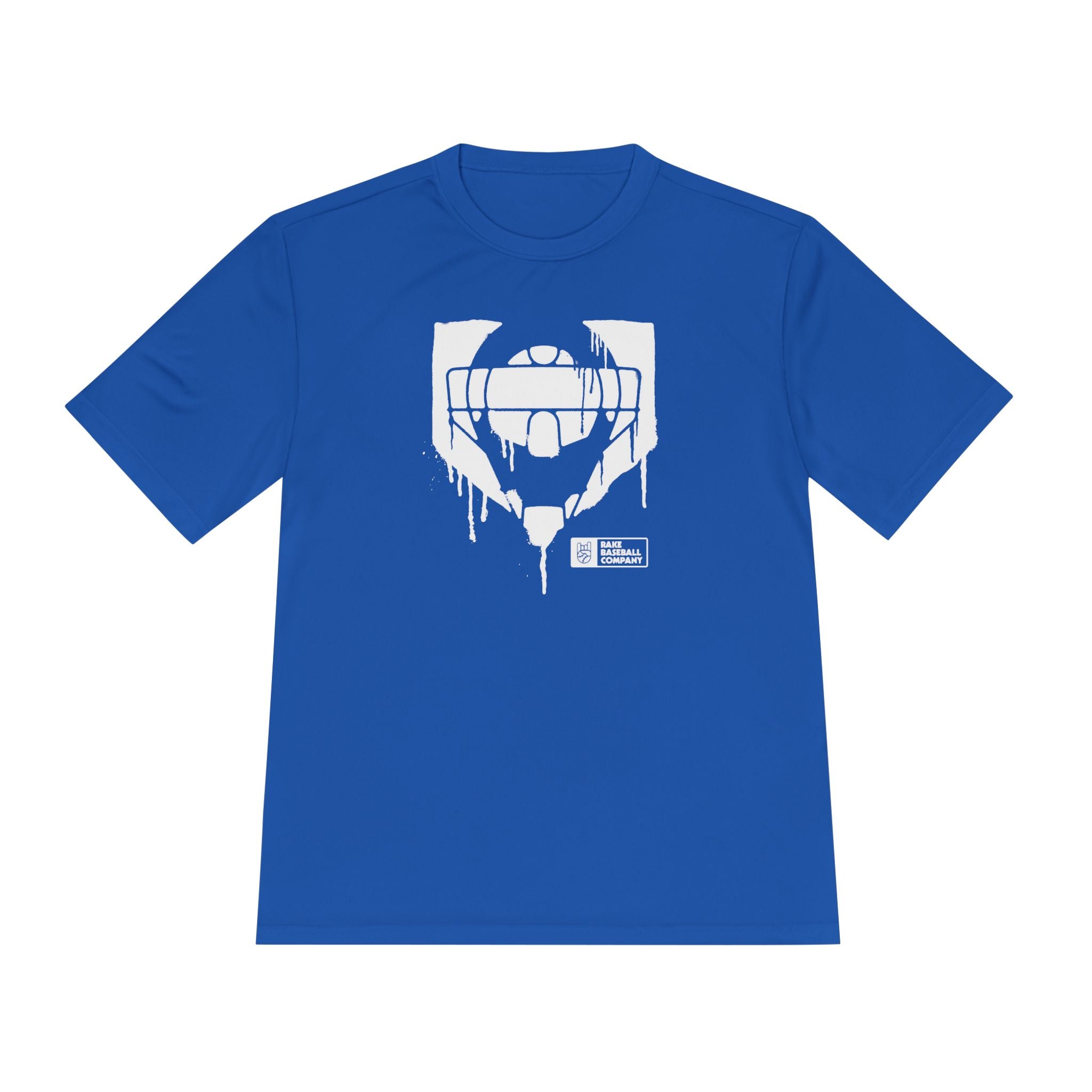 Catcher's Drip Dry Fit Tee - Rake Baseball Company - RAKE BASEBALL | BASEBALL T-SHIRT | BASEBALL CLOTHING | GOOD VIBES ONLY
