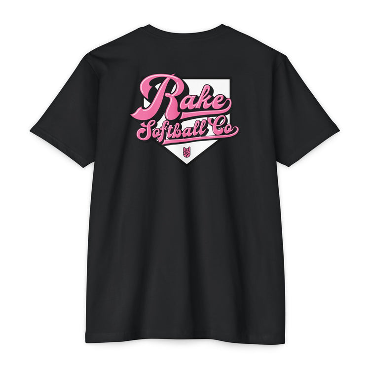Rake Softball Co. Tee - Rake Baseball Company - RAKE BASEBALL | BASEBALL T-SHIRT | BASEBALL CLOTHING | GOOD VIBES ONLY