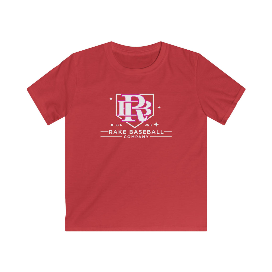Kids Rake Baseball Homeplate Tee - Rake Baseball Company - RAKE BASEBALL | BASEBALL T-SHIRT | BASEBALL CLOTHING | GOOD VIBES ONLY