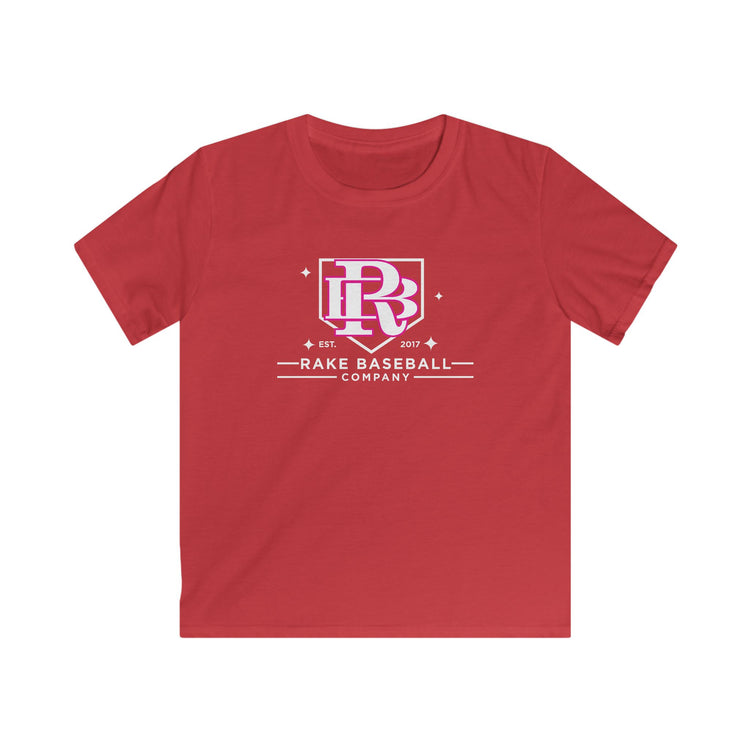Kids Rake Baseball Homeplate Tee - Rake Baseball Company - RAKE BASEBALL | BASEBALL T-SHIRT | BASEBALL CLOTHING | GOOD VIBES ONLY