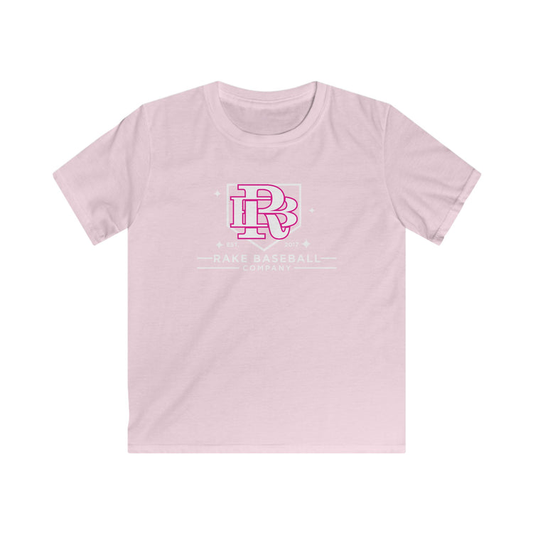 Kids Rake Baseball Homeplate Tee - Rake Baseball Company - RAKE BASEBALL | BASEBALL T-SHIRT | BASEBALL CLOTHING | GOOD VIBES ONLY