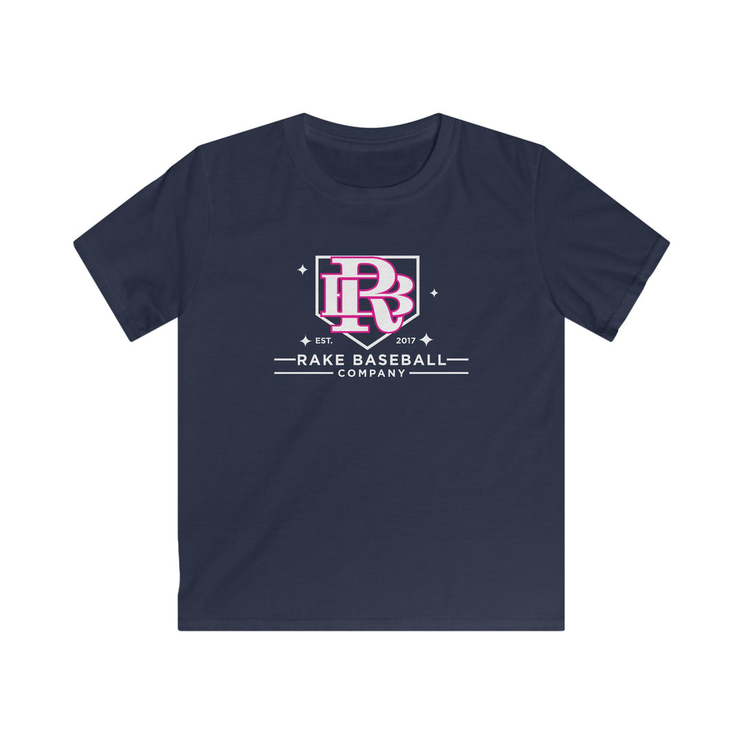 Kids Rake Baseball Homeplate Tee - Rake Baseball Company - RAKE BASEBALL | BASEBALL T-SHIRT | BASEBALL CLOTHING | GOOD VIBES ONLY