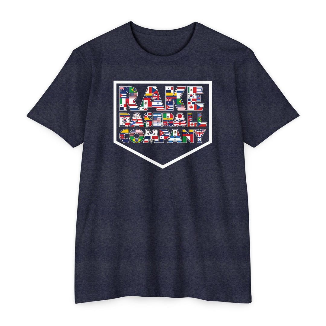 Rake Baseball Company WBC Edition Tee - Rake Baseball Company - RAKE BASEBALL | BASEBALL T-SHIRT | BASEBALL CLOTHING | GOOD VIBES ONLY
