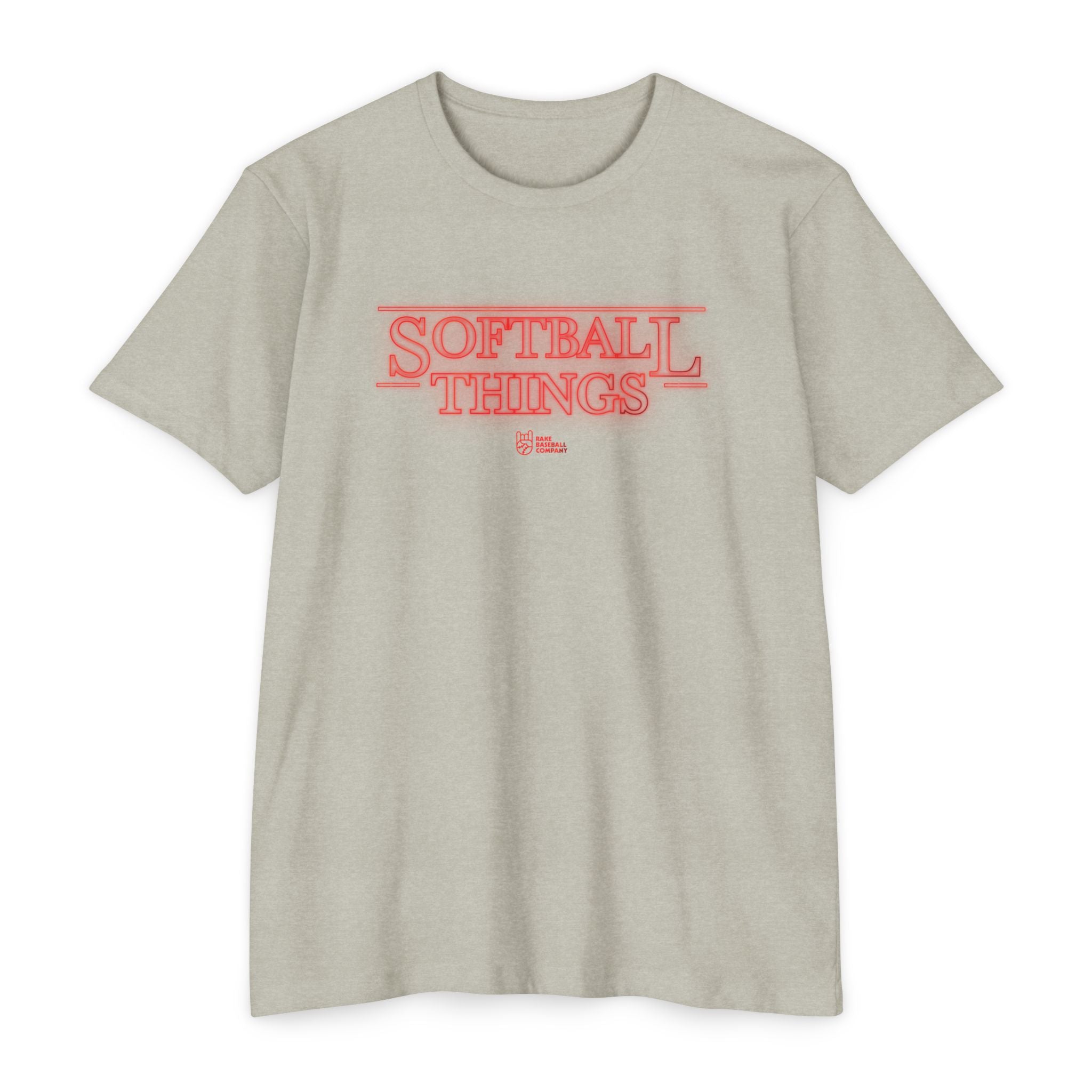 Softball Things Tee - Rake Baseball Company - RAKE BASEBALL | BASEBALL T-SHIRT | BASEBALL CLOTHING | GOOD VIBES ONLY