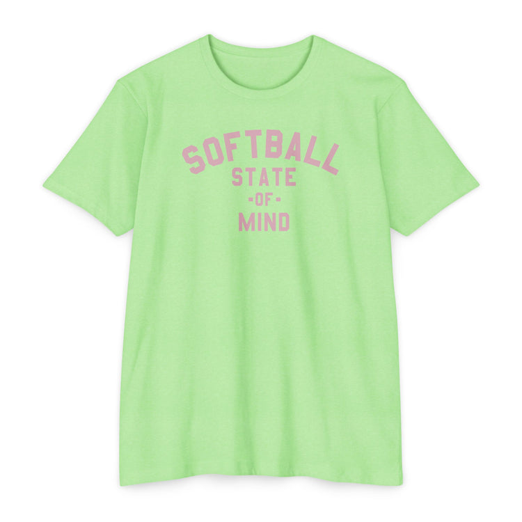 Softball State Of Mind Tee - Rake Baseball Company - RAKE BASEBALL | BASEBALL T-SHIRT | BASEBALL CLOTHING | GOOD VIBES ONLY