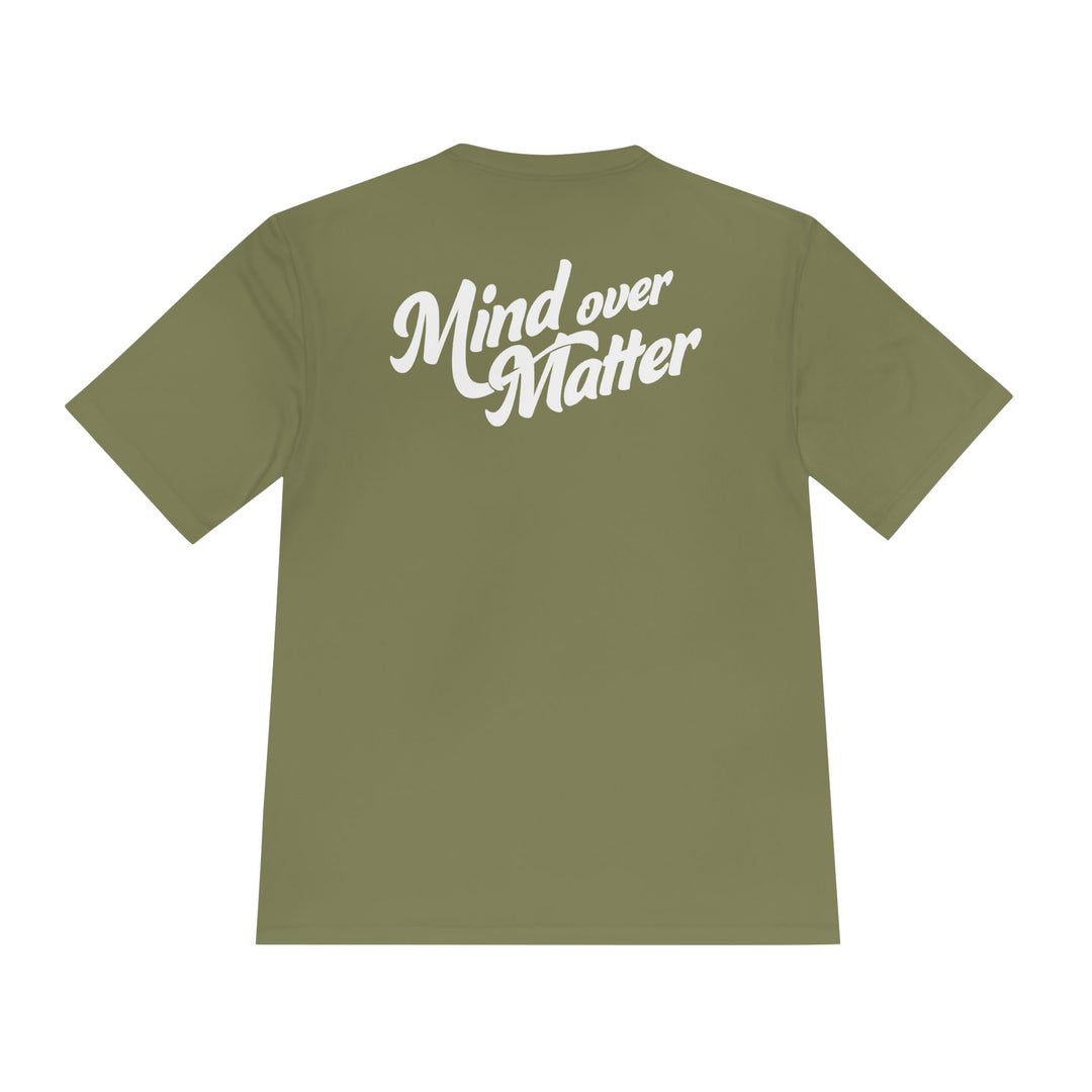 Mind Over Matter Dry Fit Tee - Rake Baseball Company - RAKE BASEBALL | BASEBALL T-SHIRT | BASEBALL CLOTHING | GOOD VIBES ONLY