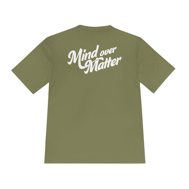 Mind Over Matter Dry Fit Tee - Rake Baseball Company - RAKE BASEBALL | BASEBALL T-SHIRT | BASEBALL CLOTHING | GOOD VIBES ONLY