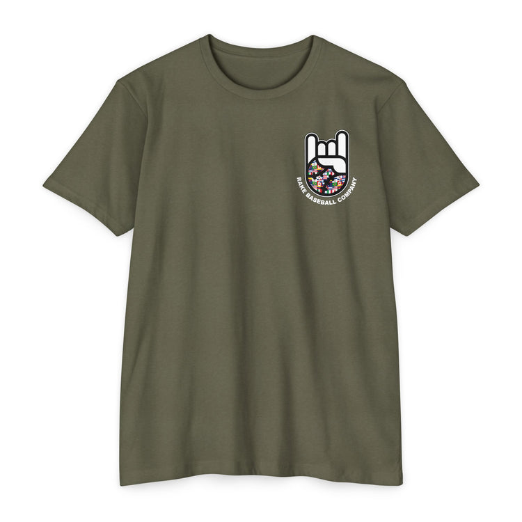 Rake Baseball Company WBC Edition Tee - Rake Baseball Company - RAKE BASEBALL | BASEBALL T-SHIRT | BASEBALL CLOTHING | GOOD VIBES ONLY