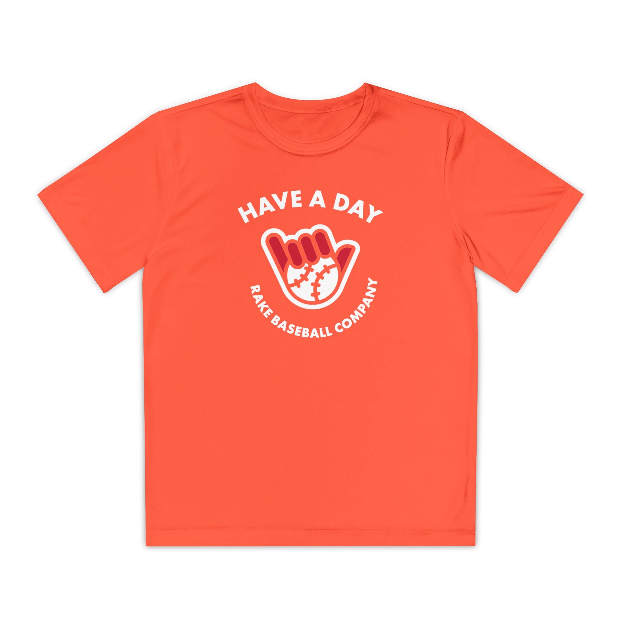 Kids Have A Day Dry Fit Tee - Rake Baseball Company - RAKE BASEBALL | BASEBALL T-SHIRT | BASEBALL CLOTHING | GOOD VIBES ONLY