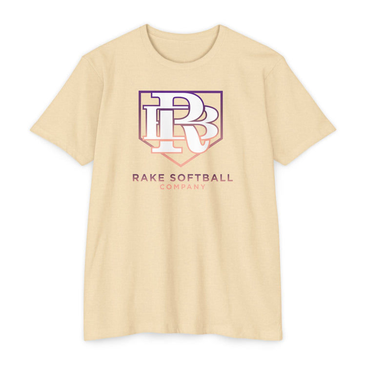 RB Homeplate Softball Tee - Rake Baseball Company - RAKE BASEBALL | BASEBALL T-SHIRT | BASEBALL CLOTHING | GOOD VIBES ONLY