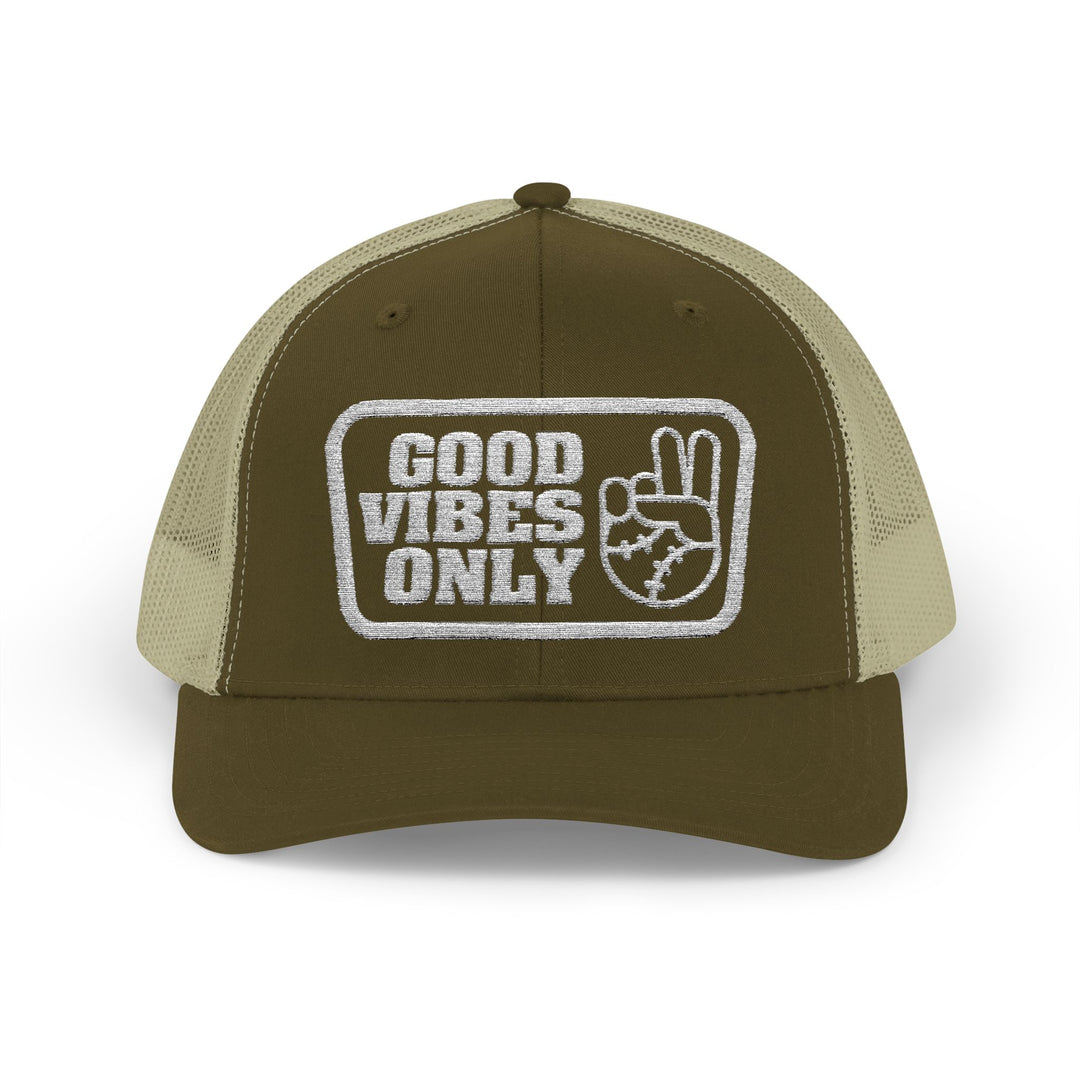 Good Vibes Only Snapback Trucker Cap