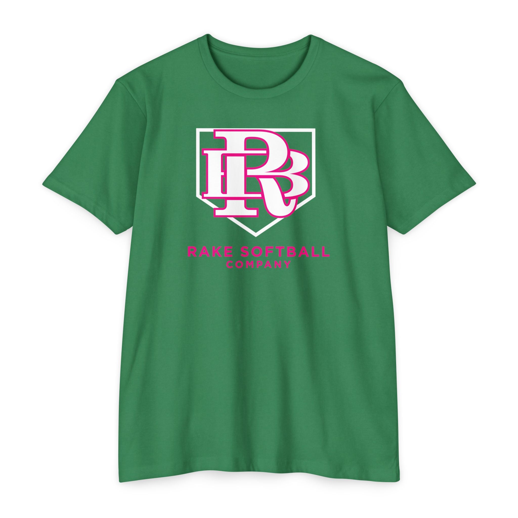 RB Homeplate Softball Tee - Rake Baseball Company - RAKE BASEBALL | BASEBALL T-SHIRT | BASEBALL CLOTHING | GOOD VIBES ONLY