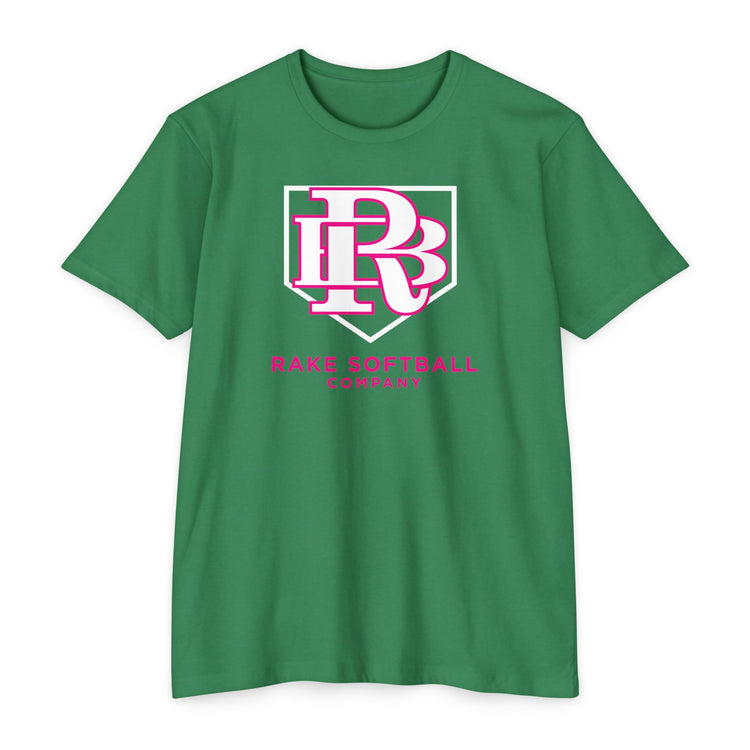 RB Homeplate Softball Tee - Rake Baseball Company - RAKE BASEBALL | BASEBALL T-SHIRT | BASEBALL CLOTHING | GOOD VIBES ONLY