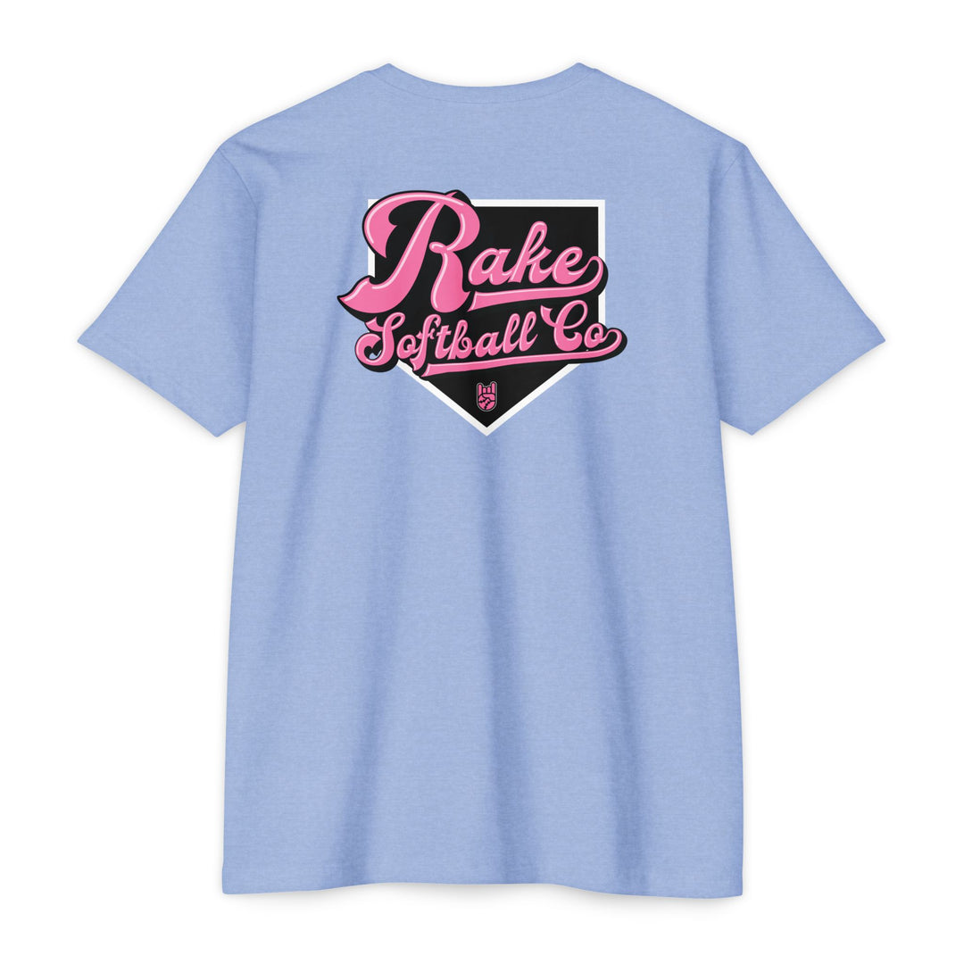 Rake Softball Co. Tee - Rake Baseball Company - RAKE BASEBALL | BASEBALL T-SHIRT | BASEBALL CLOTHING | GOOD VIBES ONLY