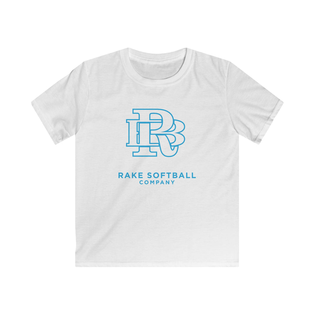 Kids RB Homeplate Softball Tee - Rake Baseball Company - RAKE BASEBALL | BASEBALL T-SHIRT | BASEBALL CLOTHING | GOOD VIBES ONLY