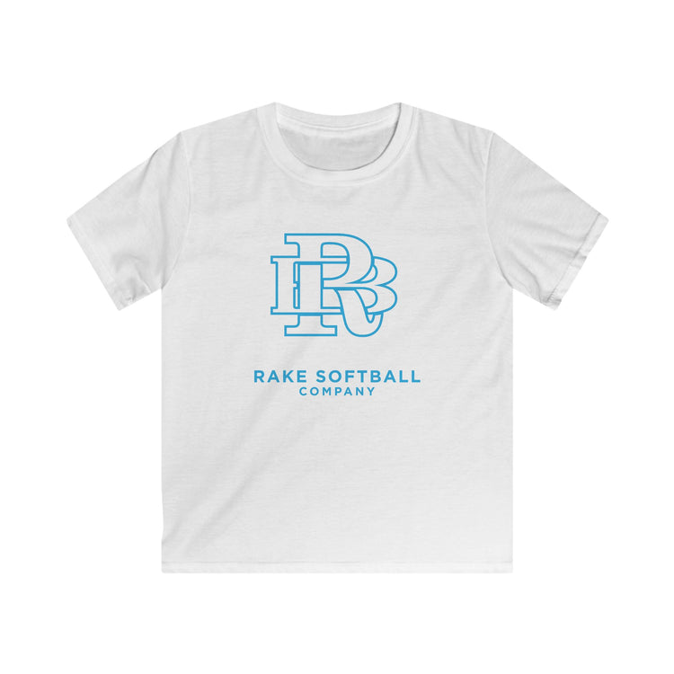 Kids RB Homeplate Softball Tee - Rake Baseball Company - RAKE BASEBALL | BASEBALL T-SHIRT | BASEBALL CLOTHING | GOOD VIBES ONLY
