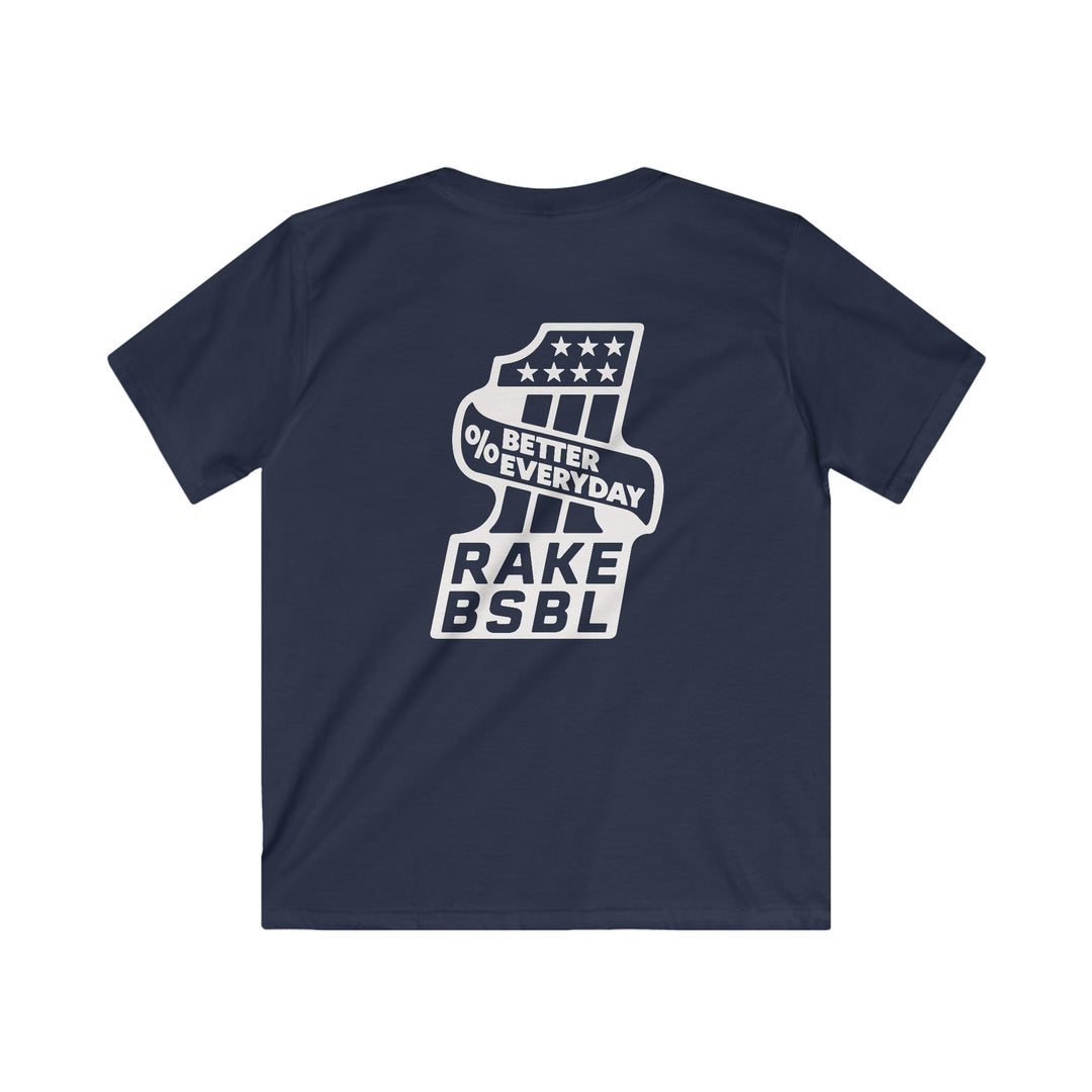 Kids Rake One Percent Better Tee