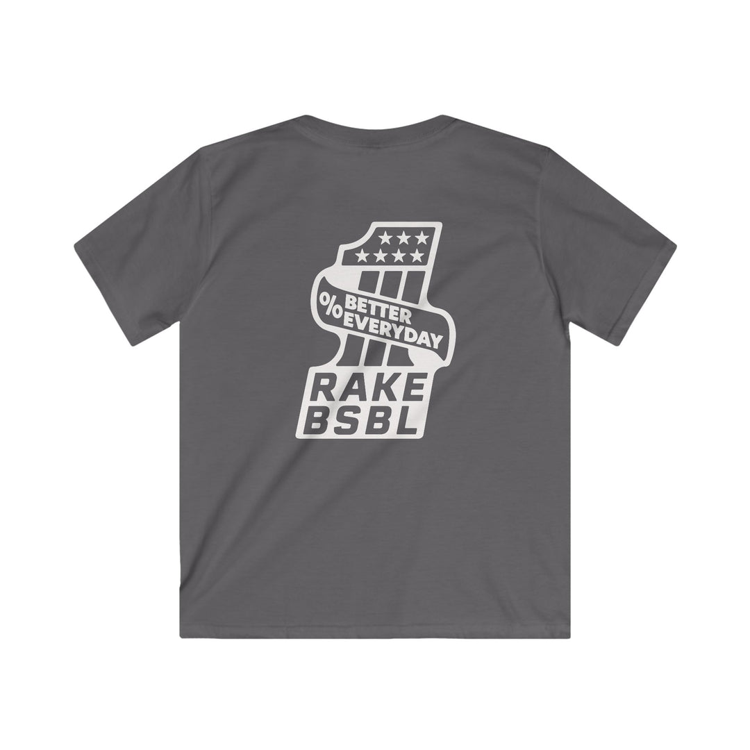 Kids Rake One Percent Better Tee