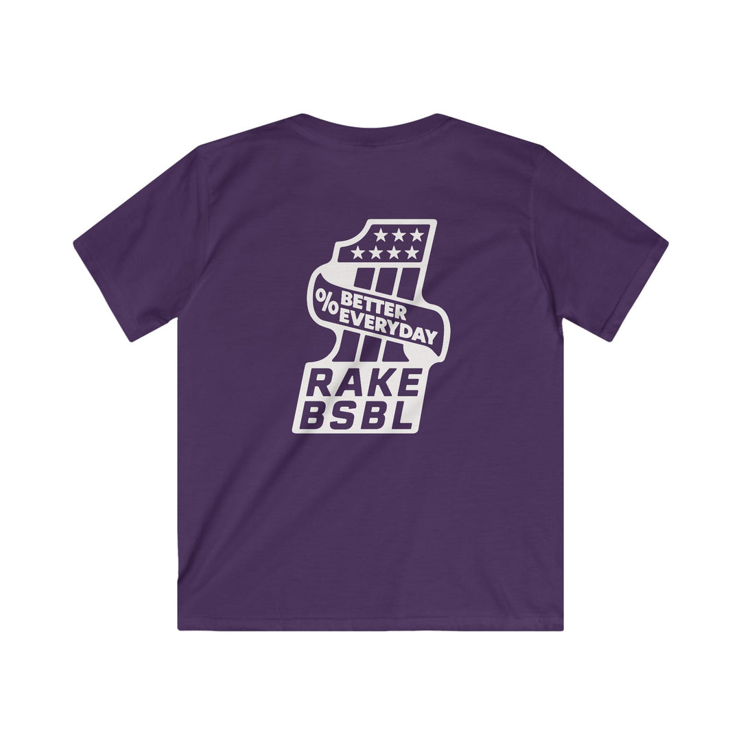 Kids Rake One Percent Better Tee