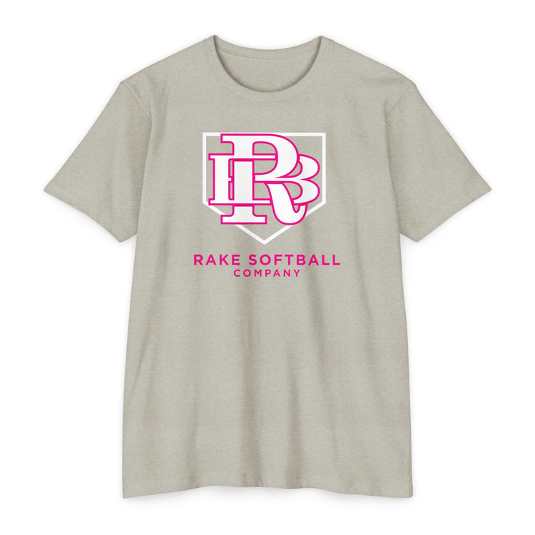 RB Homeplate Softball Tee - Rake Baseball Company - RAKE BASEBALL | BASEBALL T-SHIRT | BASEBALL CLOTHING | GOOD VIBES ONLY