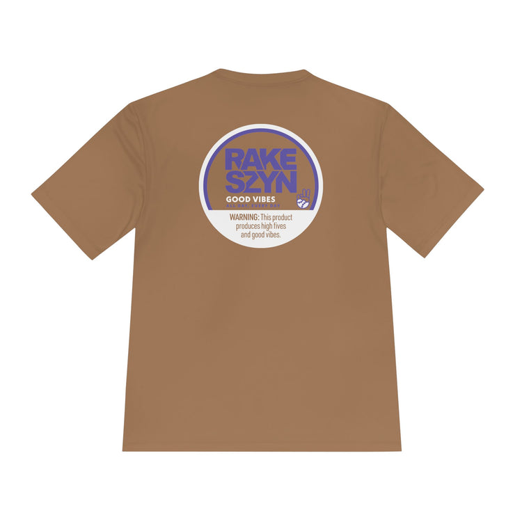 Rake SZYN Dry Fit Tee - Rake Baseball Company - RAKE BASEBALL | BASEBALL T-SHIRT | BASEBALL CLOTHING | GOOD VIBES ONLY