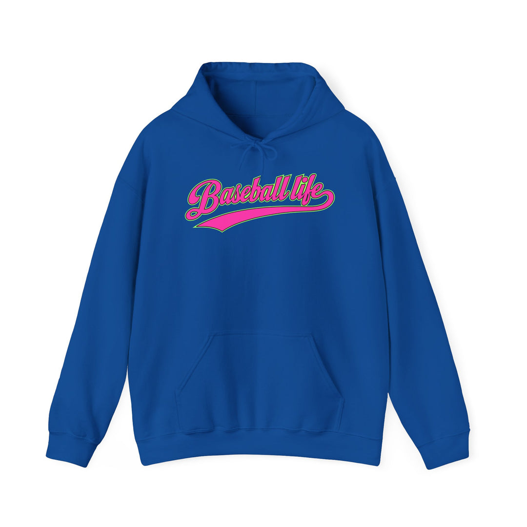 Baseball Life Pink Edition Hoodie