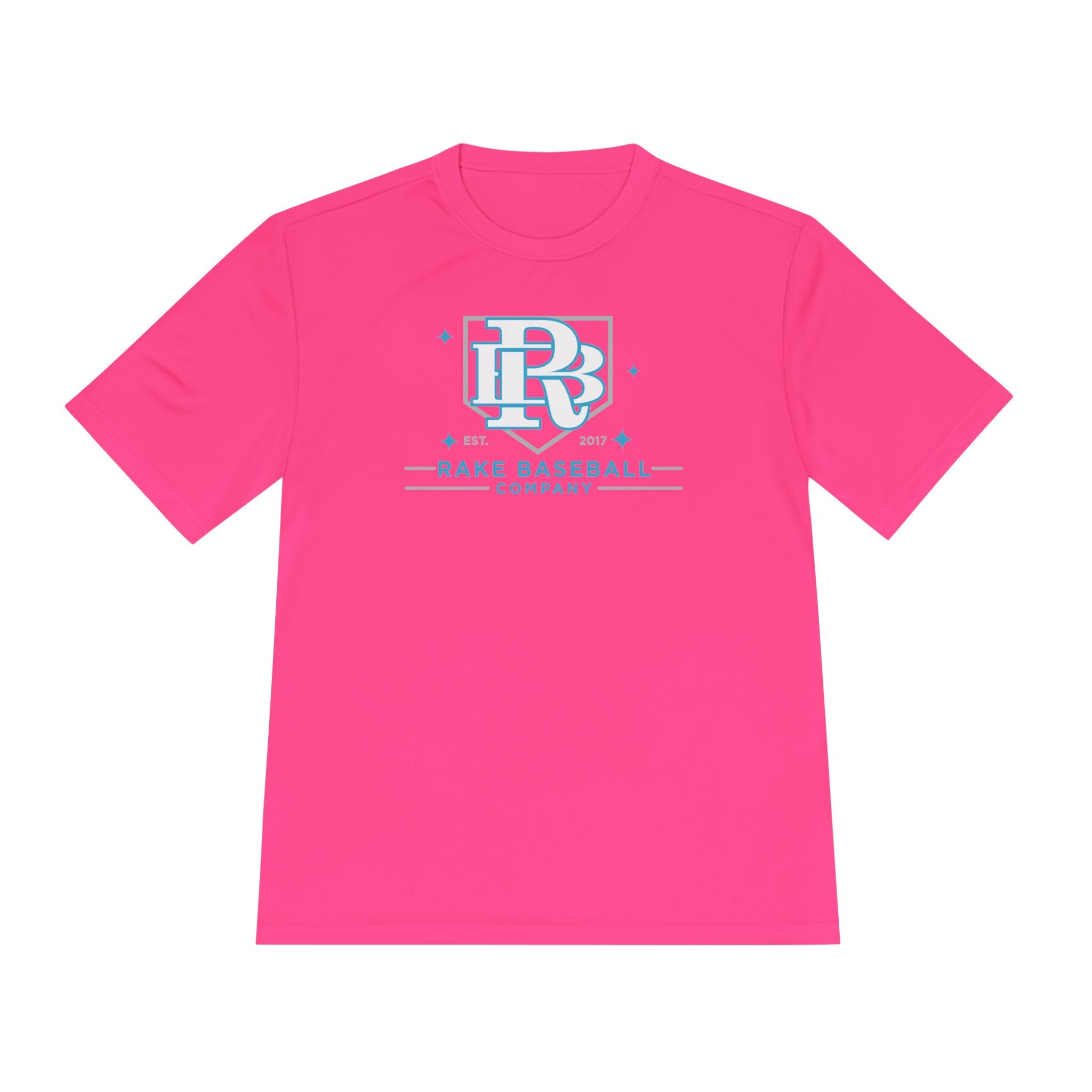 Rake Baseball Homeplate Tee Dry Fit Tee - Rake Baseball Company - RAKE BASEBALL | BASEBALL T-SHIRT | BASEBALL CLOTHING | GOOD VIBES ONLY