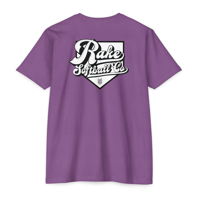 Rake Softball Co. Tee - Rake Baseball Company - RAKE BASEBALL | BASEBALL T-SHIRT | BASEBALL CLOTHING | GOOD VIBES ONLY