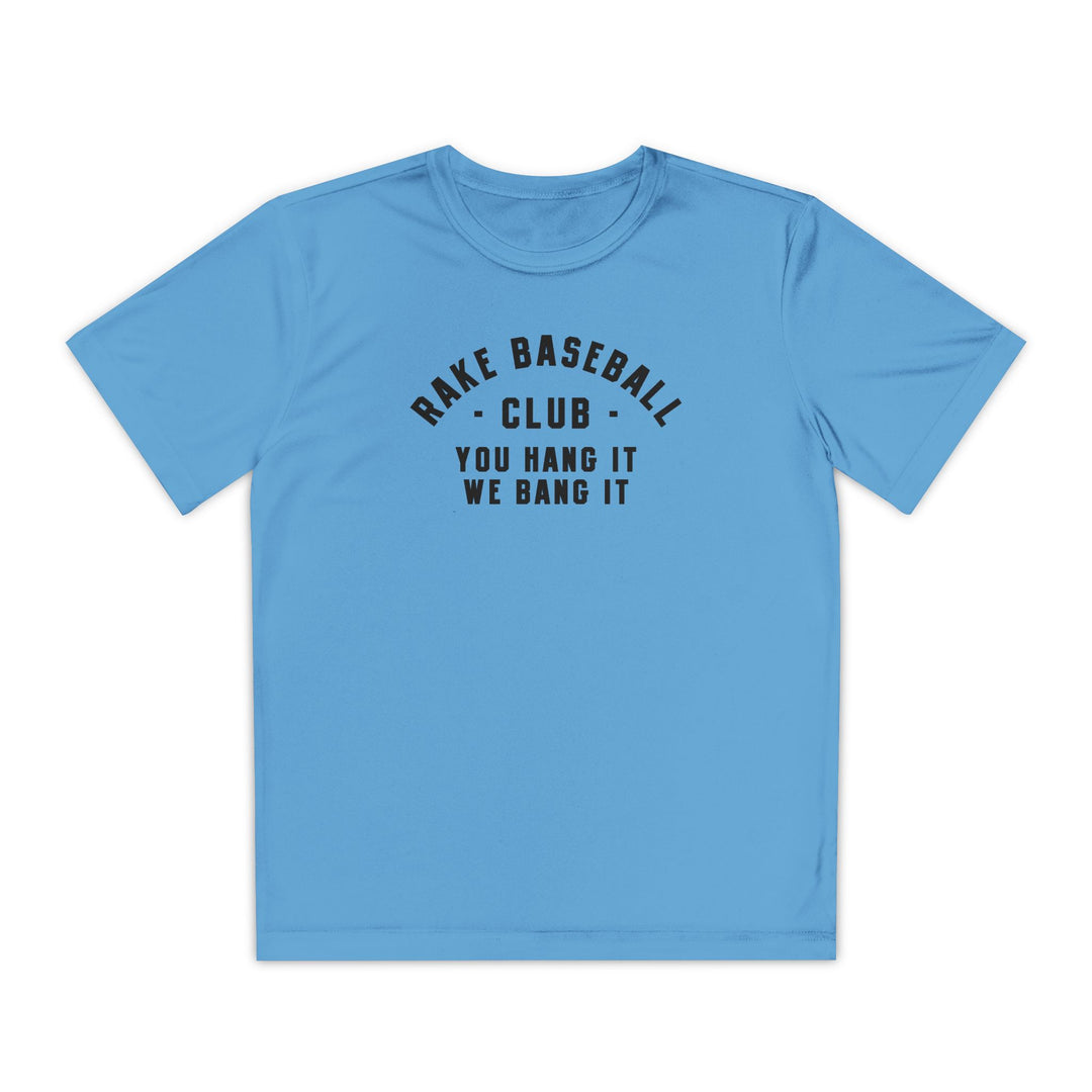 Kids Rake Baseball Club Dry Fit Tee
