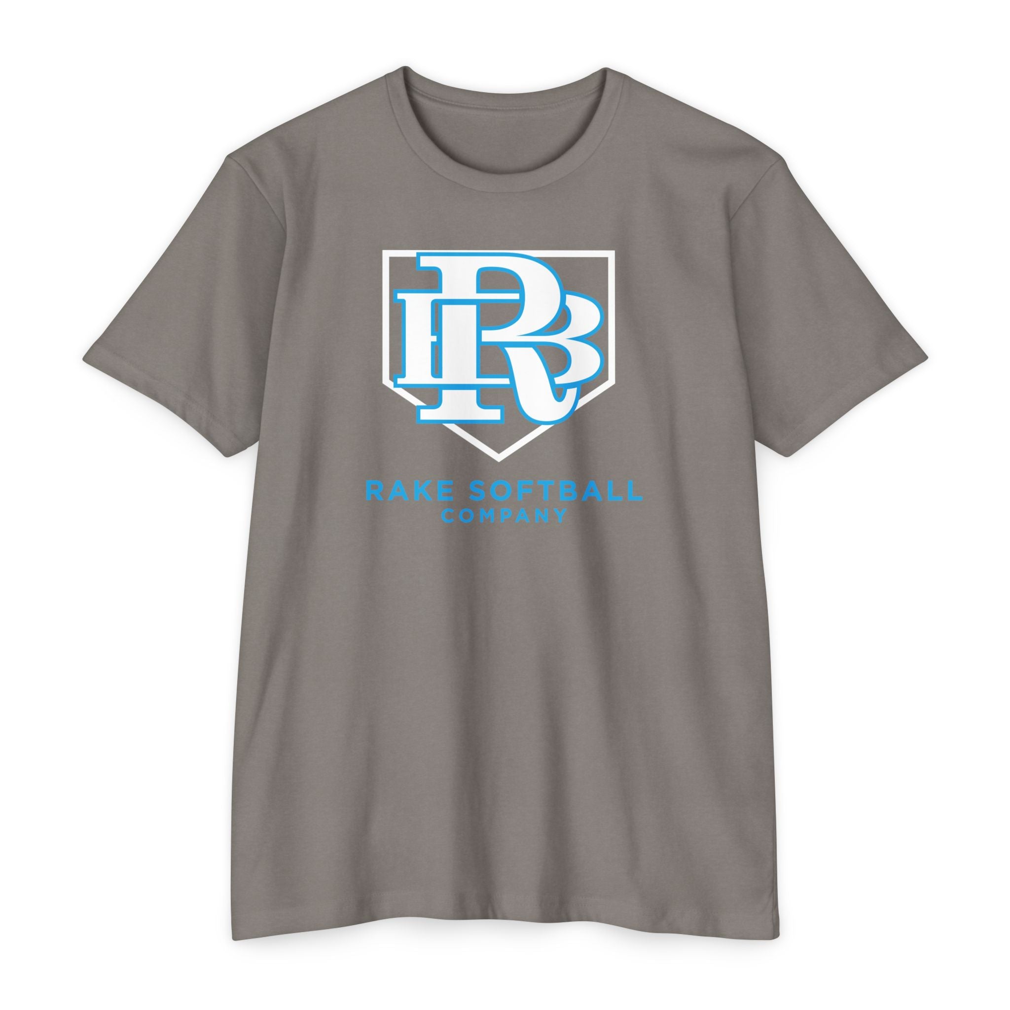 RB Homeplate Softball Tee - Rake Baseball Company - RAKE BASEBALL | BASEBALL T-SHIRT | BASEBALL CLOTHING | GOOD VIBES ONLY