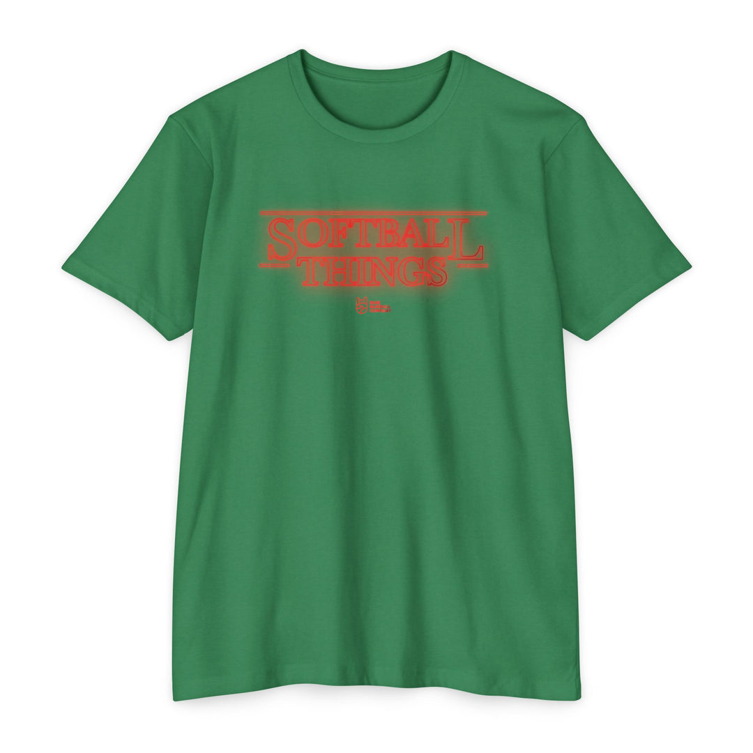 Softball Things Tee - Rake Baseball Company - RAKE BASEBALL | BASEBALL T-SHIRT | BASEBALL CLOTHING | GOOD VIBES ONLY