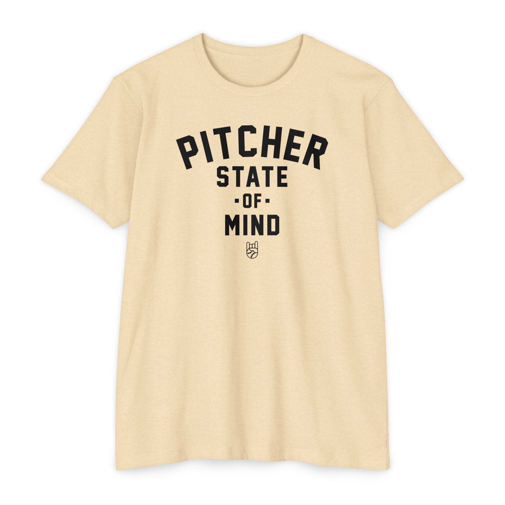 Pitcher State of Mind Tee - Rake Baseball Company - RAKE BASEBALL | BASEBALL T-SHIRT | BASEBALL CLOTHING | GOOD VIBES ONLY
