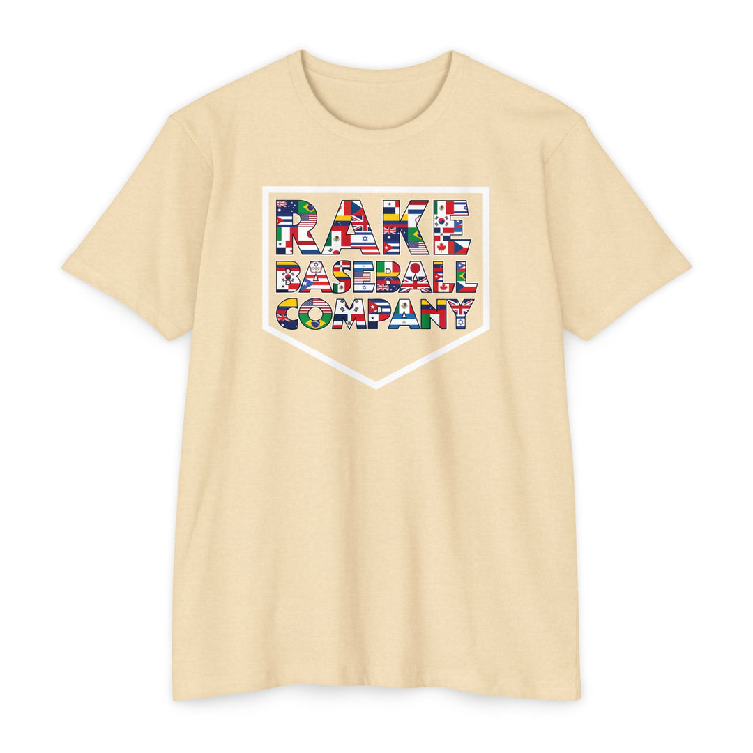Rake Baseball Company WBC Edition Tee - Rake Baseball Company - RAKE BASEBALL | BASEBALL T-SHIRT | BASEBALL CLOTHING | GOOD VIBES ONLY