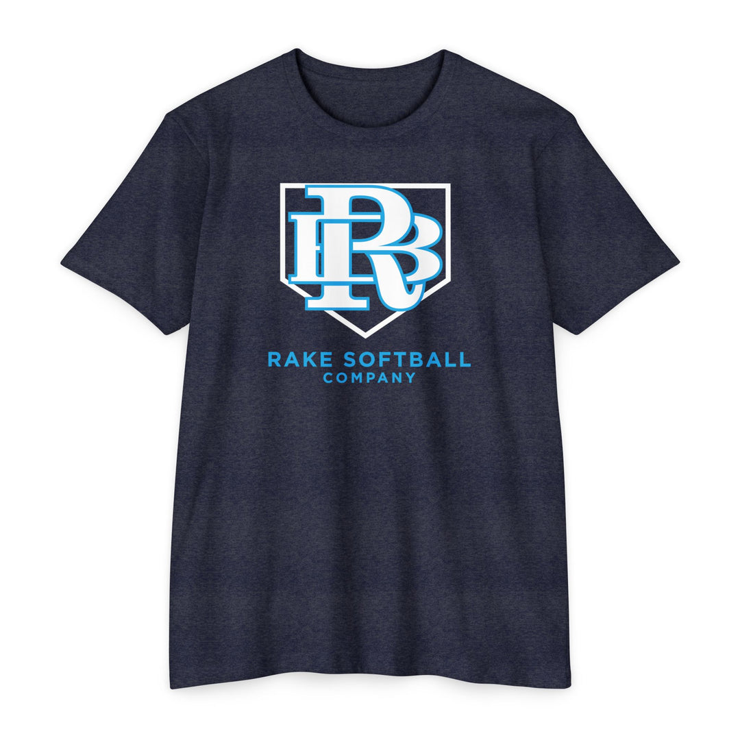 RB Homeplate Softball Tee - Rake Baseball Company - RAKE BASEBALL | BASEBALL T-SHIRT | BASEBALL CLOTHING | GOOD VIBES ONLY