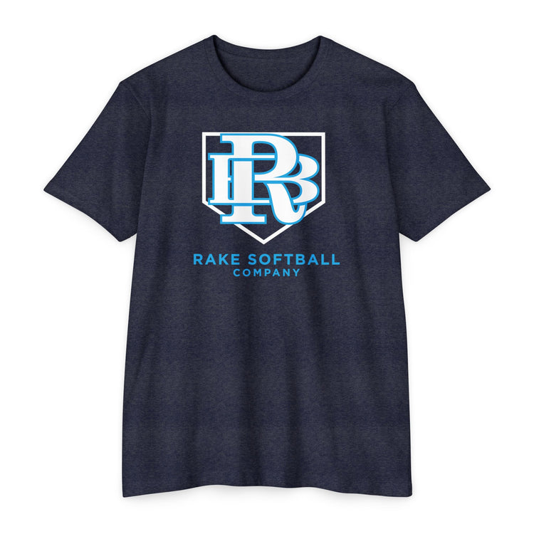 RB Homeplate Softball Tee - Rake Baseball Company - RAKE BASEBALL | BASEBALL T-SHIRT | BASEBALL CLOTHING | GOOD VIBES ONLY