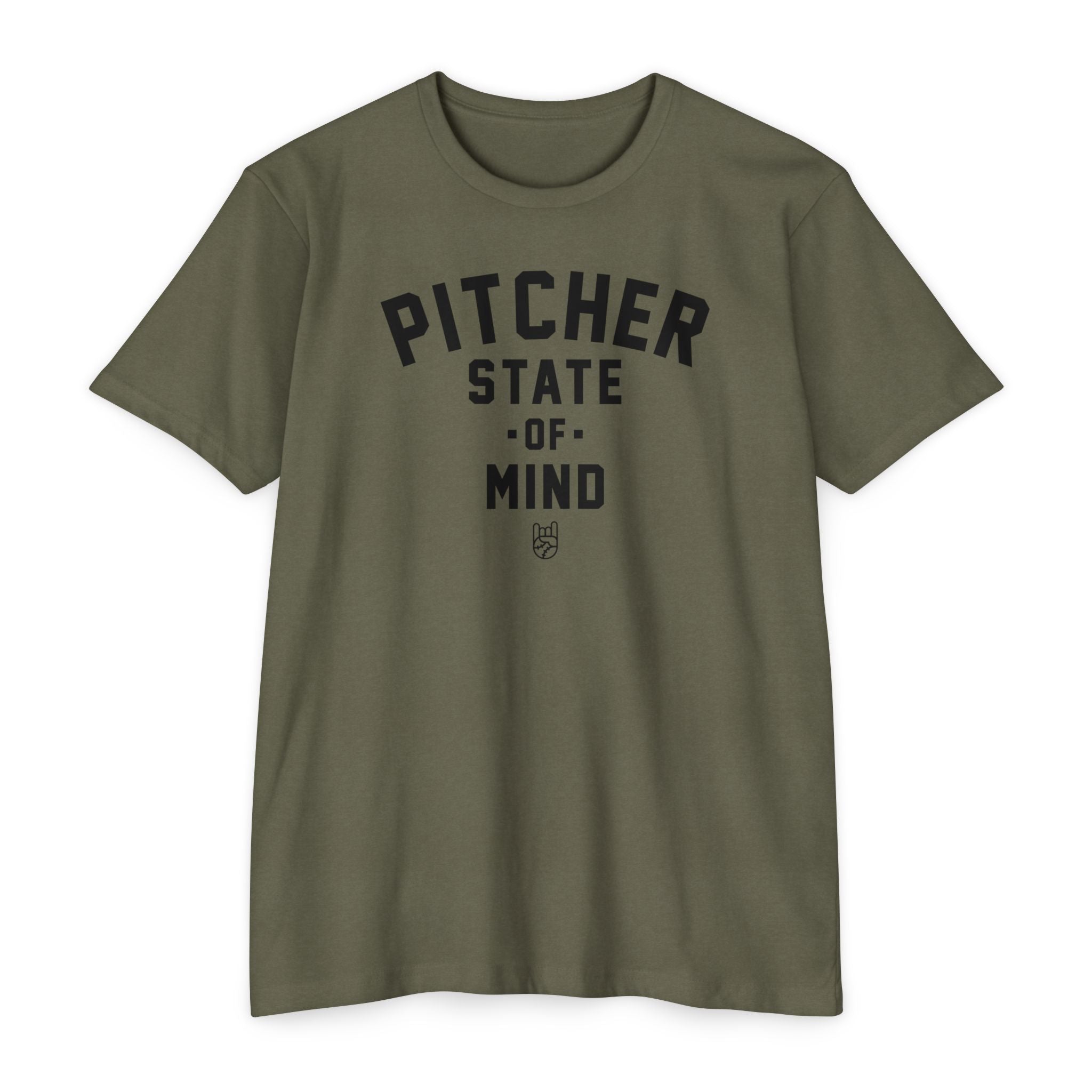 Pitcher State of Mind Tee - Rake Baseball Company - RAKE BASEBALL | BASEBALL T-SHIRT | BASEBALL CLOTHING | GOOD VIBES ONLY