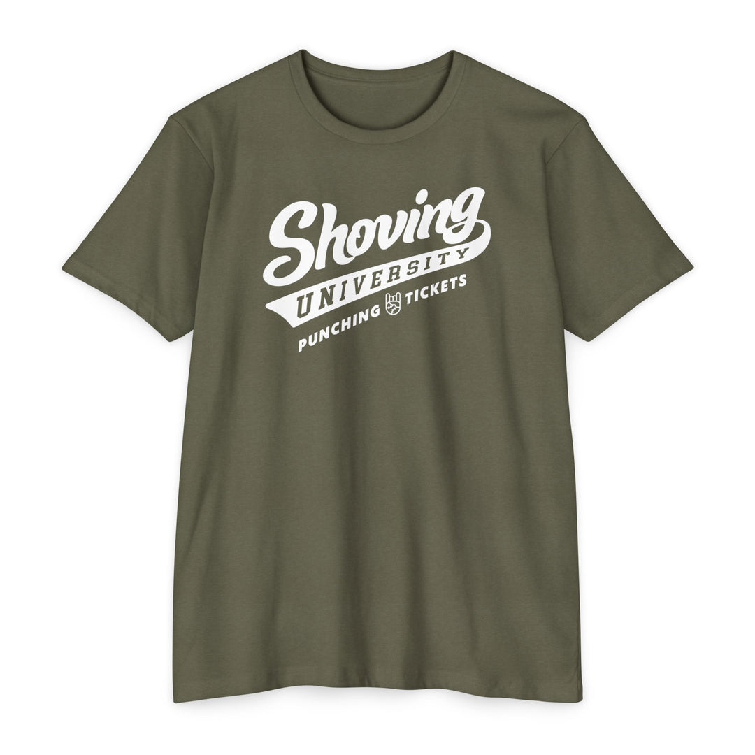 Shoving University Tee
