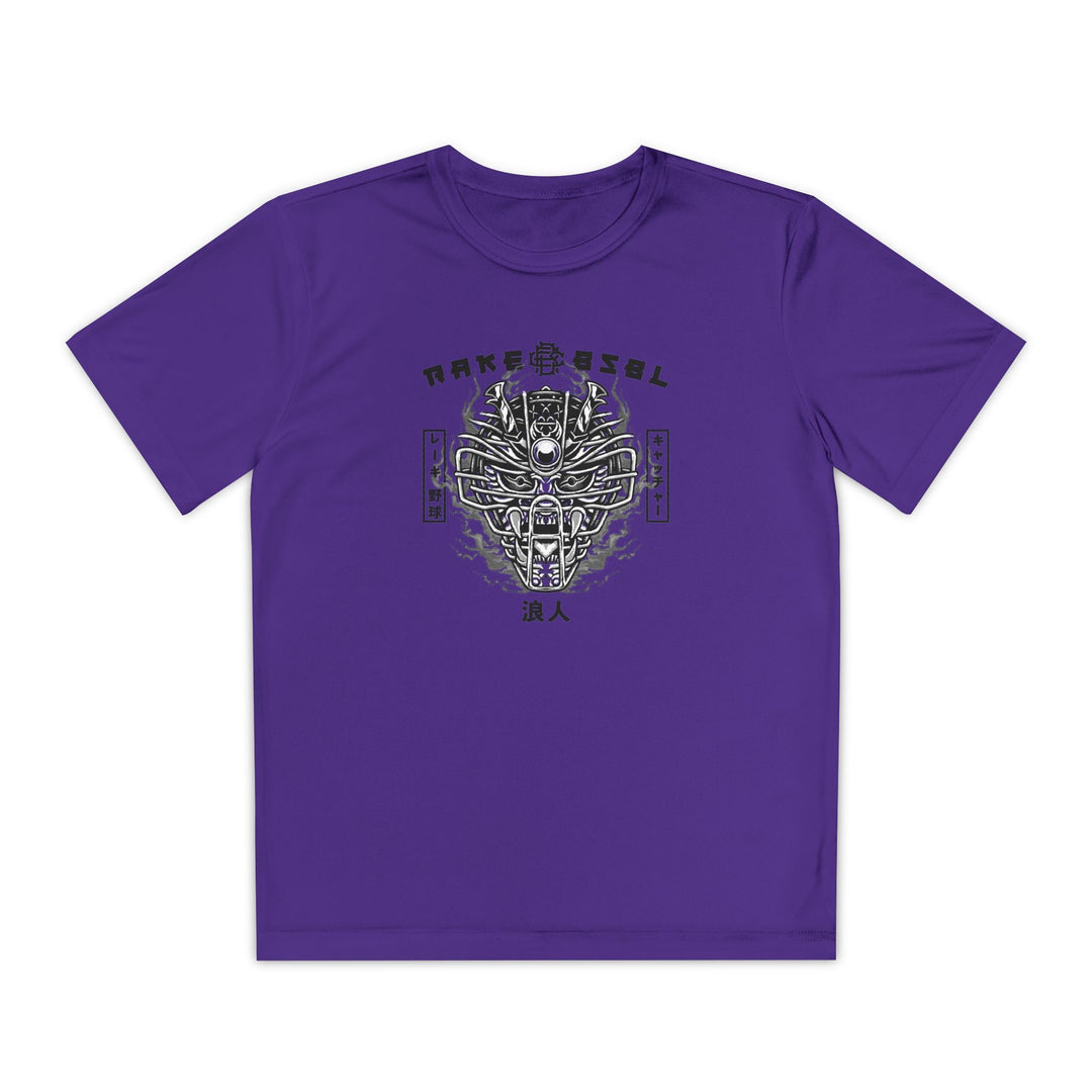 Kids Ronin Catchers Dry Fit Tee - Rake Baseball Company - RAKE BASEBALL | BASEBALL T-SHIRT | BASEBALL CLOTHING | GOOD VIBES ONLY