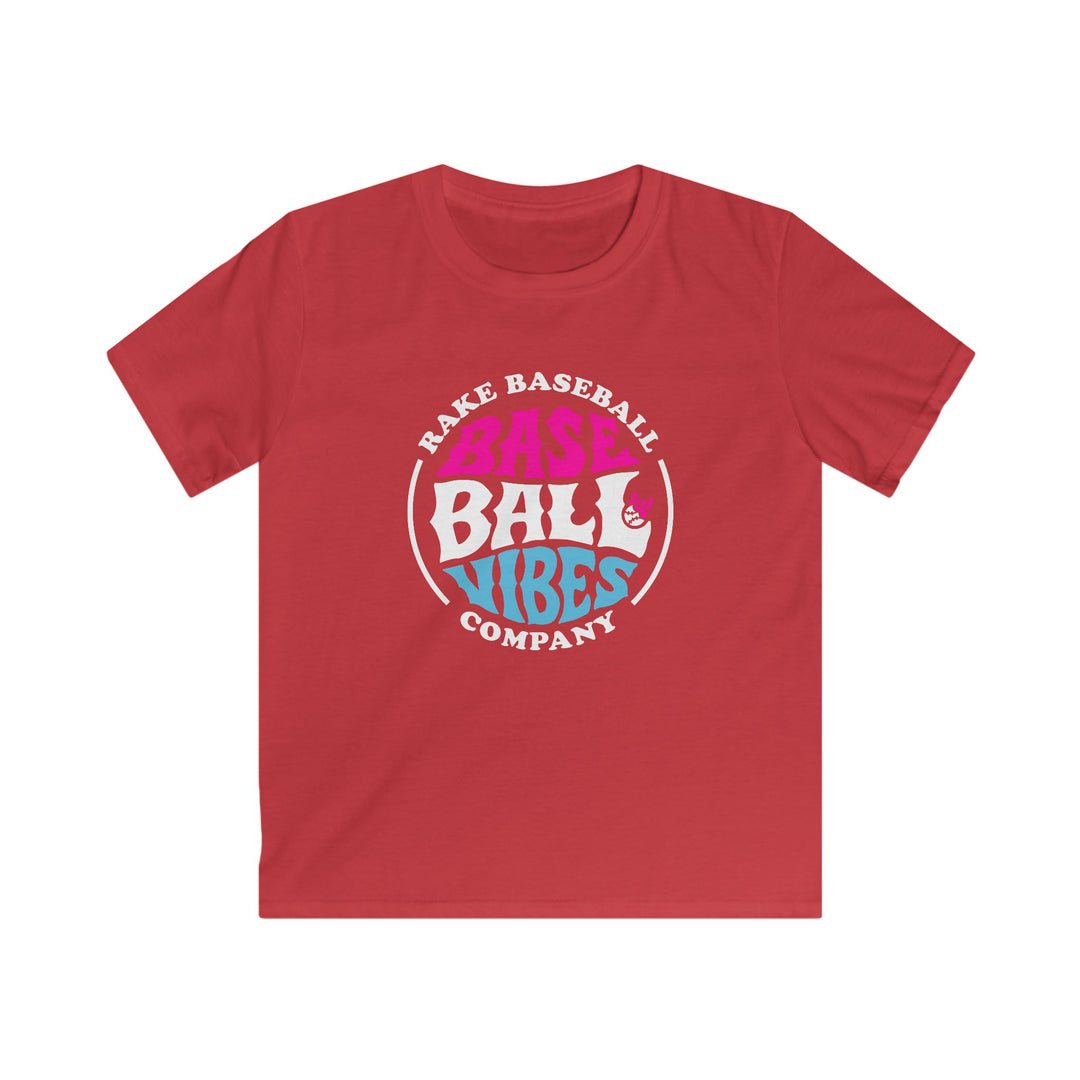 Kids Baseball Vibes Tee