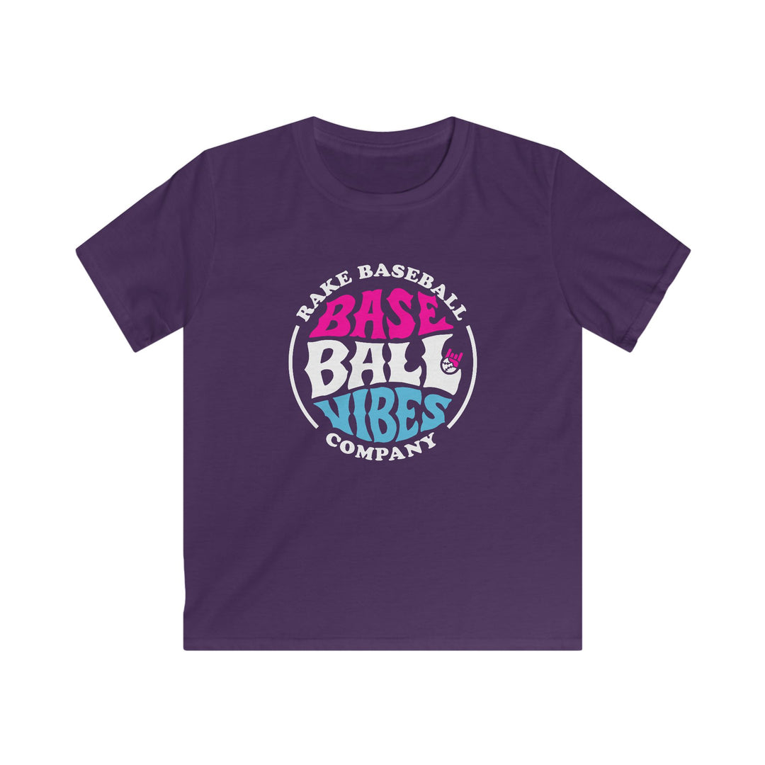 Kids Baseball Vibes Tee