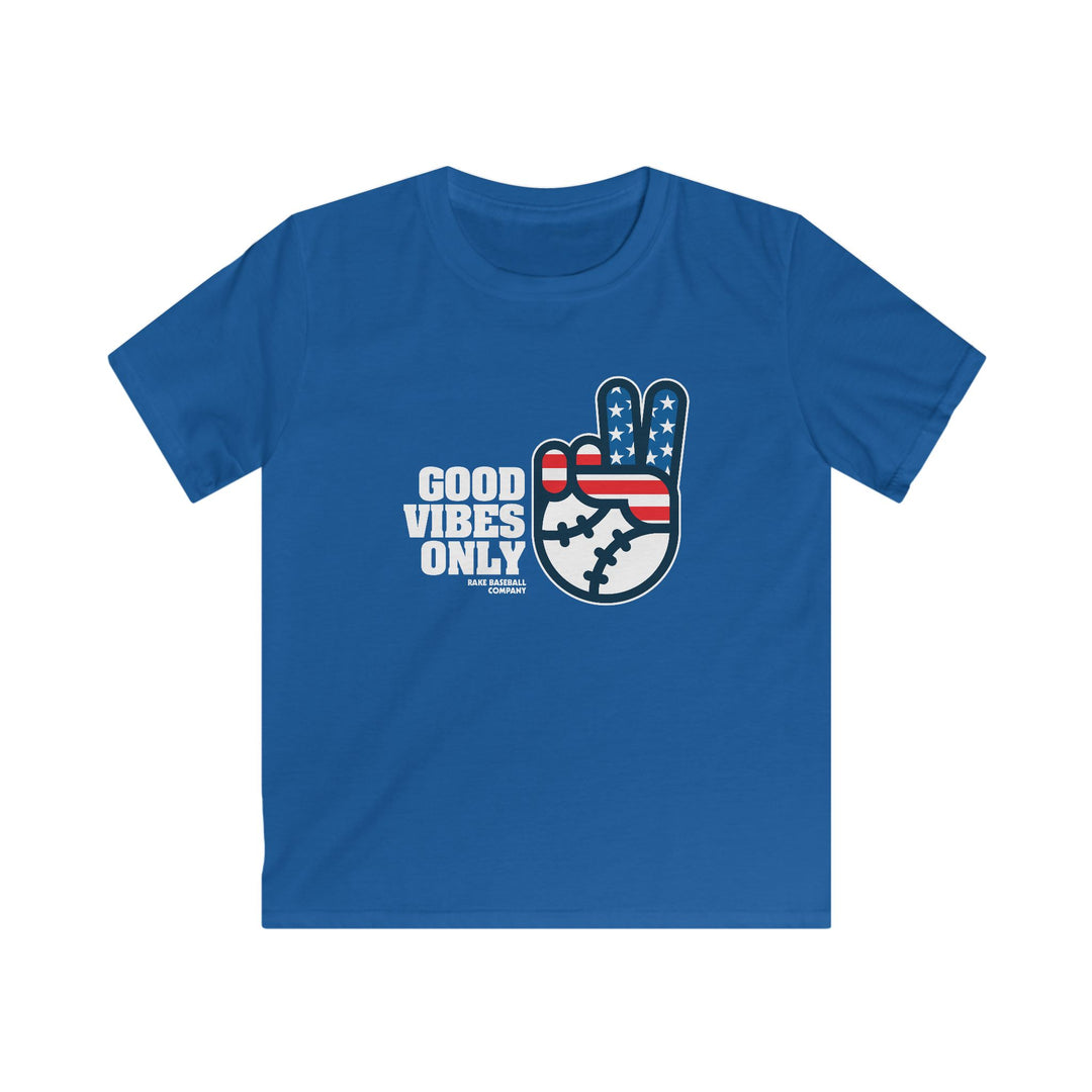 Kids Good Vibes Only Stars and Stripes Tee