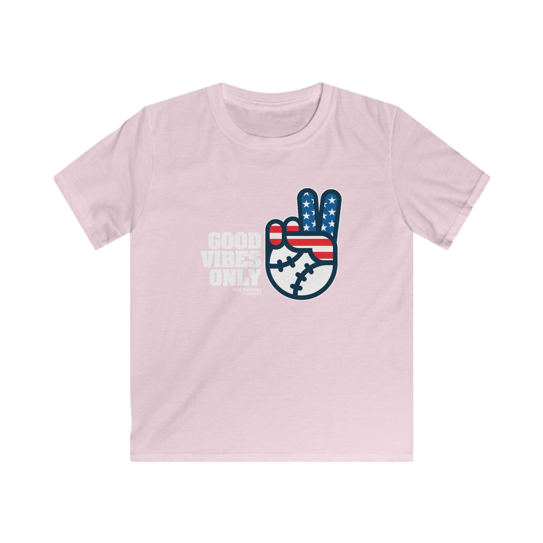 Kids Good Vibes Only Stars and Stripes Tee