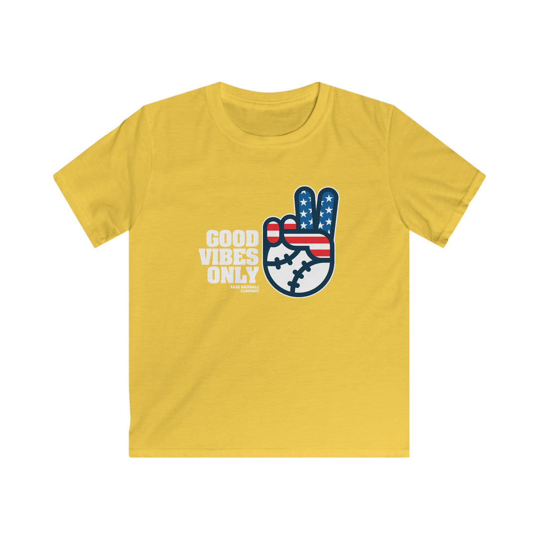 Kids Good Vibes Only Stars and Stripes Tee